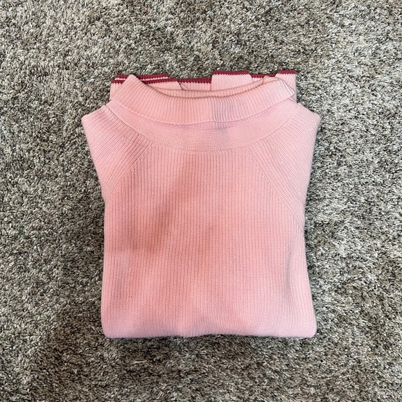 TALBOTS PINK LONG SLEEVE SWEATER - Picture 1 of 5